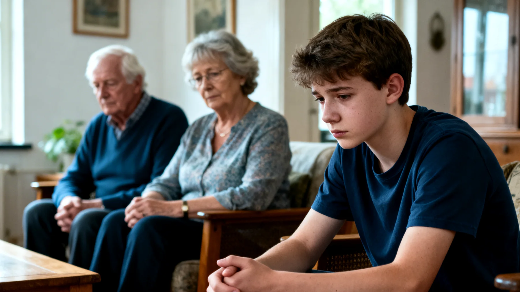 Grootouders die schuldgevoelens ervaren in de relatie met hun adolescente kleinkinderen"