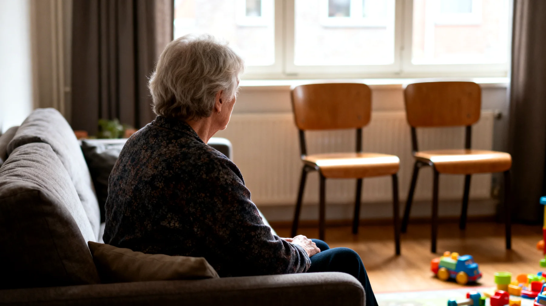 Weinig quality time samen tussen oma en kleinkinderen"